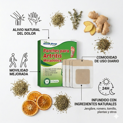 ArtriPatch™ | Combate el Dolor Articular, Calor Profundo, Fórmula Natural