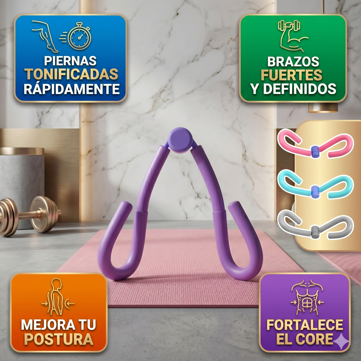 FlexTone Pro™ | Tonifica Brazos, Piernas y Muslos en Casa