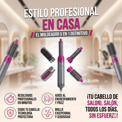 GlamFlex™ – Moldea, Riza, Alisa y da Volumen en Pocos Minutos