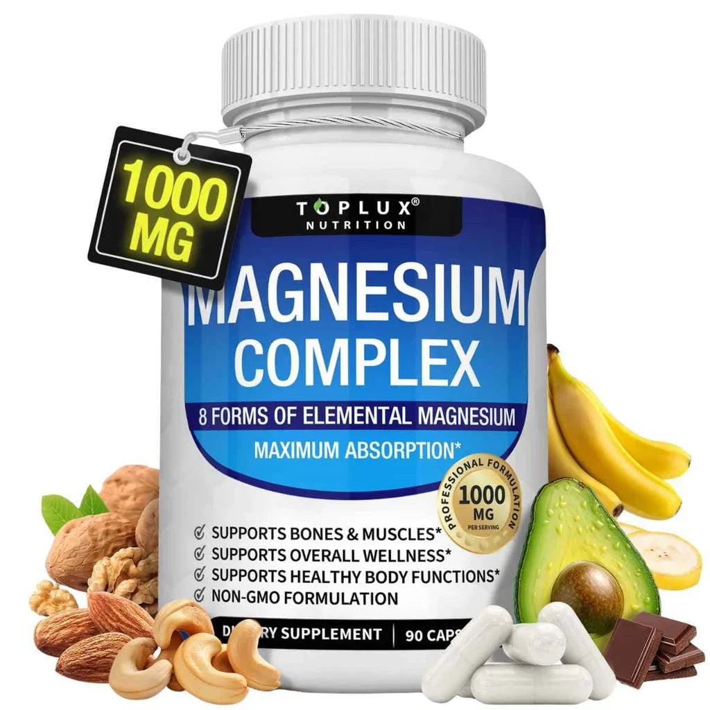 Magnesio Complex 600MG - Mayor Energía y Menor Estrés